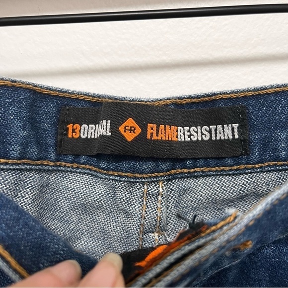 Wrangler 13 Original Flame Resistant Jeans. Size 36x32 - Picture 8 of 15